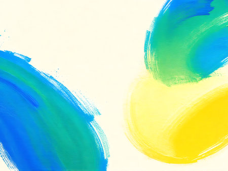 Abstract watercolor background. Hand-painted background. Colorful texture.の写真素材