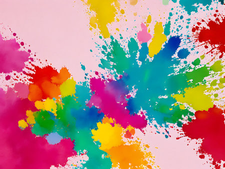 Rich paint abstract background color