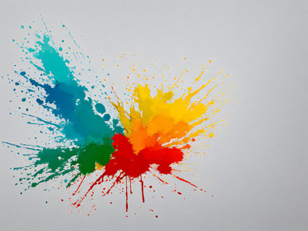 Rich paint abstract background color