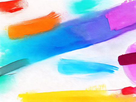 Rich paint abstract background colorの写真素材