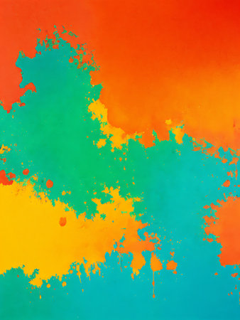 Abstract watercolor background. The texture of colored watercolor paint on the background