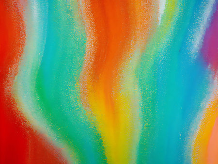 Abstract watercolor background with colorful spots. Hand-drawn illustration.