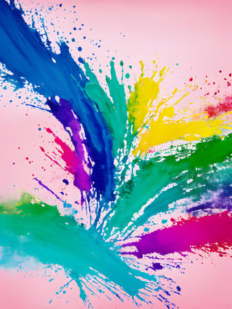 Abstract watercolor background. Hand-painted background. Illustration.