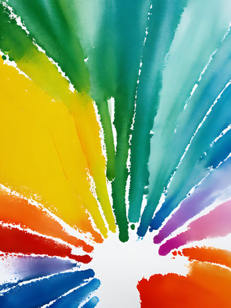 Abstract watercolor background. Hand-painted background. Illustration.の写真素材