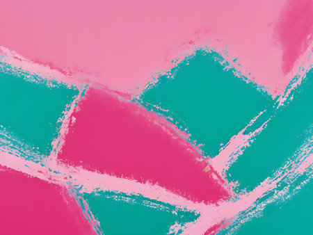 Abstract watercolor background with splashes and blots in rainbow colorsの写真素材