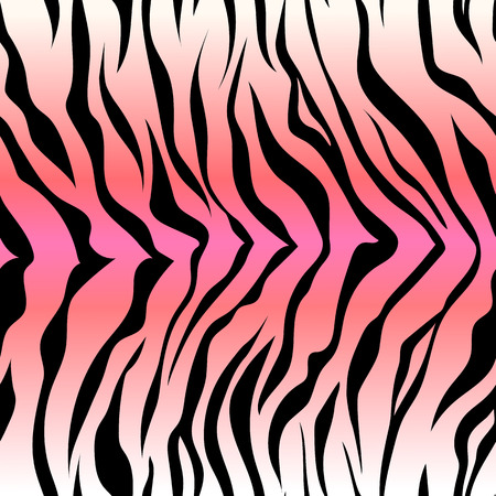 Seamless tiger stripe pattern. Vector animal skin background print
のイラスト素材