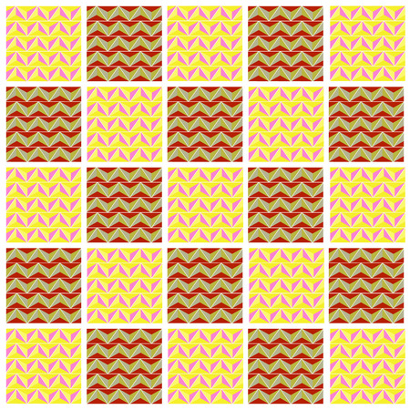 Abstract art. Colorful lines and triangles. Vector graphic background eps10.のイラスト素材