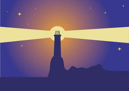 computer generated image of the lighthouseの写真素材