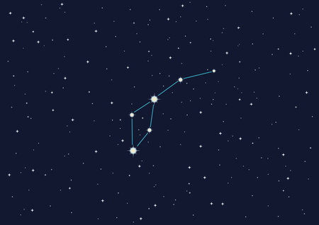illustration of constellation 
