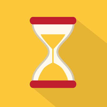 Flat Style Icon with Long Shadowのイラスト素材