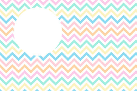 Zig zag background with pastel colorsの写真素材