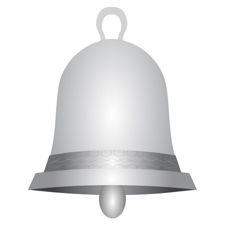 Jingle bells on a white background  Vector illustrationのイラスト素材