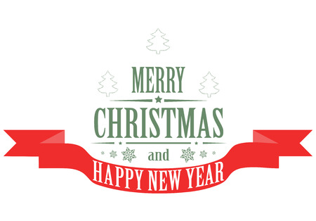 Merry Christmas Banner  Vectorのイラスト素材