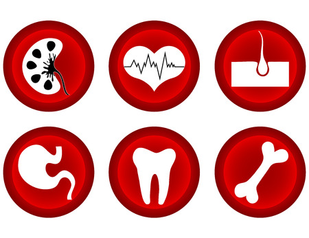 Medical icons  Vector setのイラスト素材