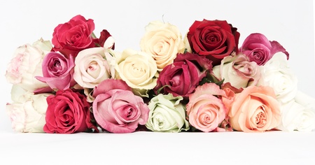 roses bouquet. vintage styleの写真素材