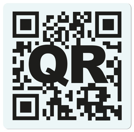 QR and bbm code  sample QR code with letter QR