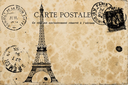 Vintage paper texture background for decoupage crafting scrapbooking junk journalの写真素材