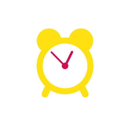 Alarm clock icon. Time management and awakening symbol. Vectorのイラスト素材