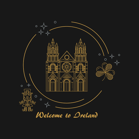 Symbols Irelandのイラスト素材