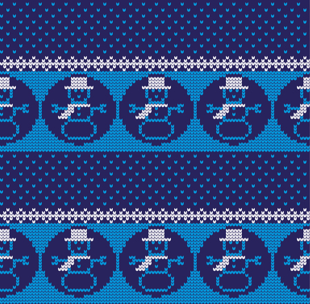 Christmas and New Year's winter seamless festive Norwegian pixel pattern.のイラスト素材