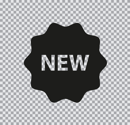 Vector flat icon quality guarantee black on a transparent backgroundのイラスト素材