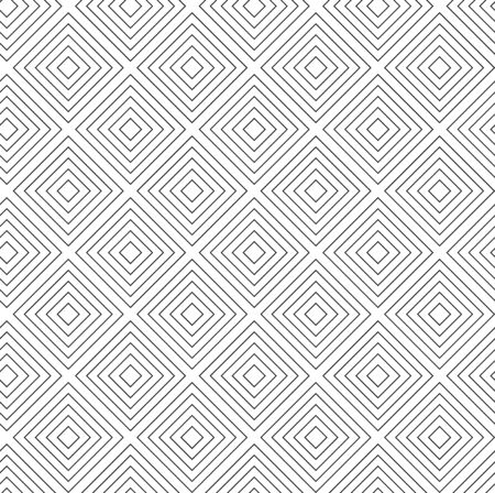 Abstract geometric pattern background with hexagonal and triangular texture. Black and white seamless pattern. Simple minimalistic patternのイラスト素材