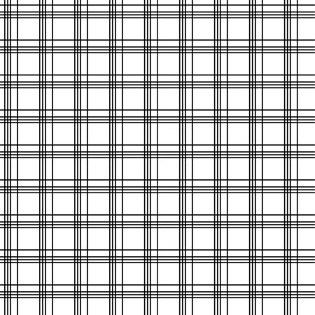 Abstract geometric pattern background with hexagonal and triangular texture. Black and white seamless pattern. Simple minimalistic pattern.のイラスト素材