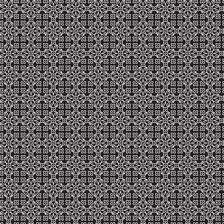 Black and white pattern abstract graphicのイラスト素材