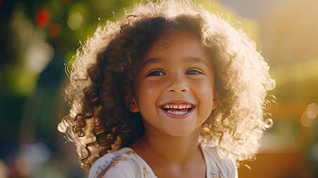 children from around the world, showcasing their confident smiles, bright white teeth, and joy, set against checkered smiling face backgroundsの素材