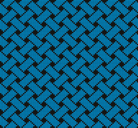 Knitted texture seamless pattern. Vector seamless background for banner, website, postcard, wallpaper, clothing and design. Festive Sweater Design. Seamless Knitted Patternのイラスト素材