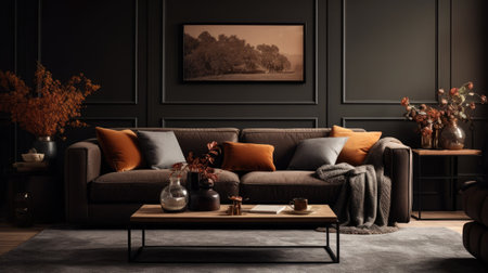 black corduroy cushions, the texture and details of the corduroy material to convey a realistic and cozy atmosphereの素材