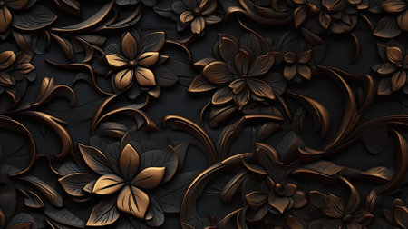 a luxury dark texture background, rich textures and tones to create a visually striking compositionの素材