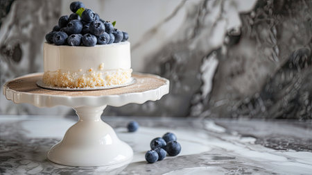 a mini cake basket adorned with delicate meringue cream, presented in a minimalist modern style, showing the exquisite details and craftsmanship of this delectable dessertの素材