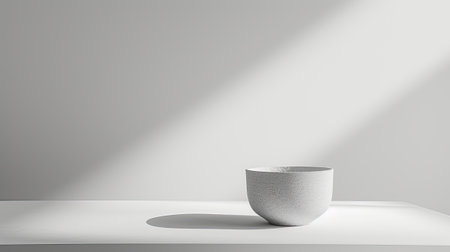 a cup crafted from minerals, set against a pristine white background for a striking contrastの素材