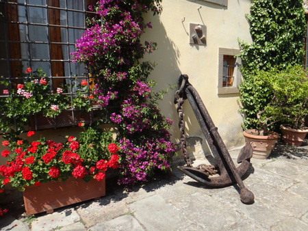 Old anchorの写真素材