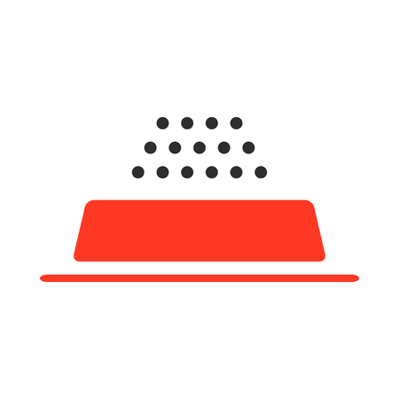 Bowl with dry food for pets.のイラスト素材