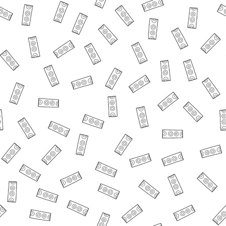 Geometric modern background. Abstract minimalist seamless pattern. Repetitive design for cover, wallpaper, fabric and other. Vector illustrationのイラスト素材