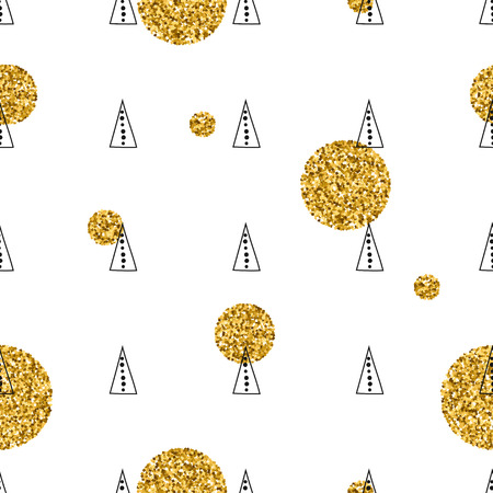 Abstract seamless pattern. Digital background, black and white illustration.のイラスト素材
