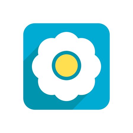 Flower, object isolated on white background.のイラスト素材