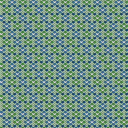 Geometric pattern. Imitation knitting or embroidery. Seamless background. Jacquard.のイラスト素材