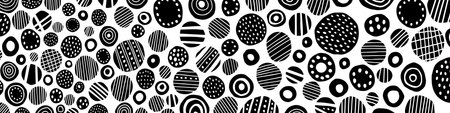 Abstract background with circles in scandinavian minimalistic style web boho backdrop