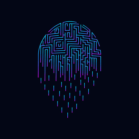 Professional Logo Design Circuitのイラスト素材