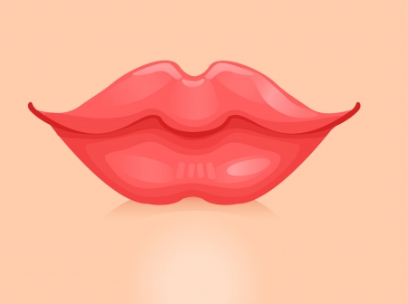 Lips  Vector illustration  のイラスト素材