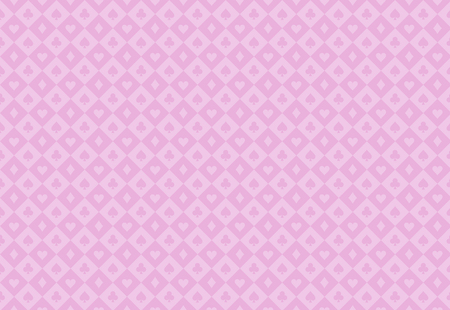 Minimalistic pink poker background with seamless texture composed from card symbolsのイラスト素材