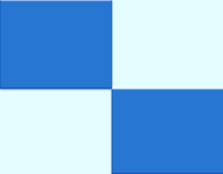 Light blue and blue  rectangles for backgroundの写真素材