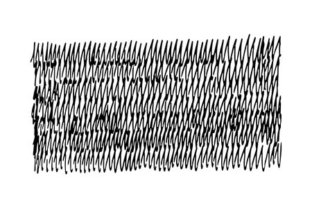 strokes doodle handwriting. handwriting illustration on white background in flat style. design elementsのイラスト素材