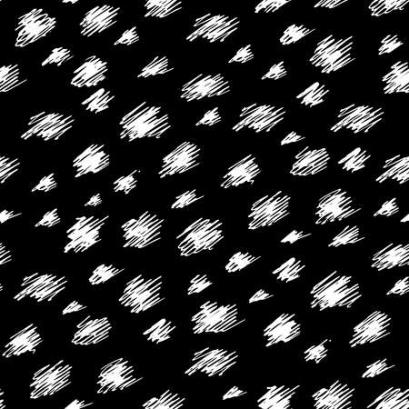 doodle handwriting pen - seamless vector background. pattern for fabricのイラスト素材
