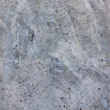 Concrete wall with abstract drawings, used as backgroundの写真素材