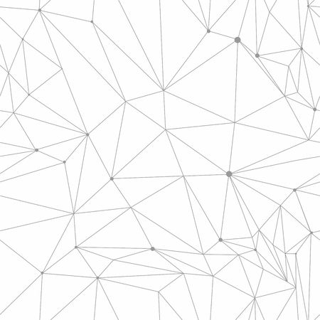 Polygonal vector seamless pattern simple abstract geometric texture for bright backgroundのイラスト素材