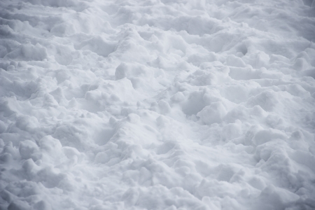 Surface texture of winter russian snowの写真素材